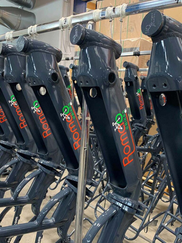 roma ebike frames